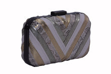 Load image into Gallery viewer, Chevron Pleated Multi Clutch