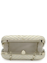 Load image into Gallery viewer, Diamond Weave clutch In Genuine Leather