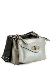 Load image into Gallery viewer, Three In One Cross Body Bag in Genuine Leather