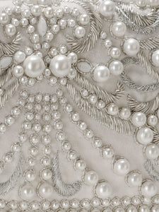 Pearl Embellished Clutch
