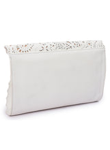 Load image into Gallery viewer, Laser Cut Scalloped Envelope Clutch