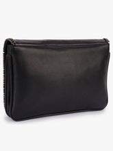 Load image into Gallery viewer, Rose Printed Leather Fold-over Clutch
