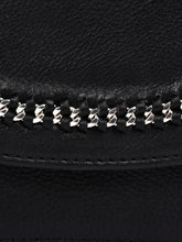 Load image into Gallery viewer, Leather whip-stitch Sling With Chain Detail