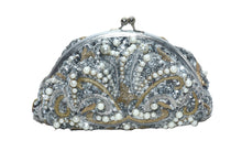 Load image into Gallery viewer, PEARL &amp; SEQUIN FRAMED PURSE