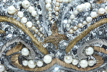 Load image into Gallery viewer, PEARL &amp; SEQUIN FRAMED PURSE