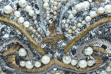 Load image into Gallery viewer, PEARL  BEADED  &amp; SEQUIN PURSE