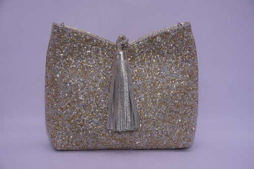 BEADED MINI BUCKET