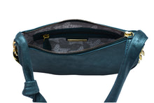 Load image into Gallery viewer, Metallic Leather Shoulder Bag