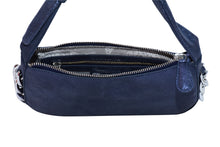 Load image into Gallery viewer, Metallic Leather Shoulder Bag