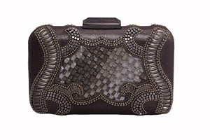 Signature Beaded & Woven Clutch