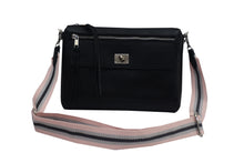 Load image into Gallery viewer, Leather Crossbody With Zip Pockets