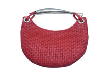 Load image into Gallery viewer, WOVEN BAG WITH METAL FISH HANDLE
