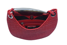 Load image into Gallery viewer, WOVEN BAG WITH METAL FISH HANDLE