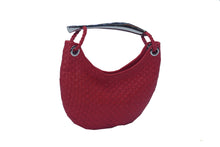 Load image into Gallery viewer, WOVEN BAG WITH METAL FISH HANDLE