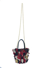Load image into Gallery viewer, HEART APPLIQUE MINI BUCKET BAG