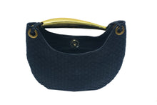 Load image into Gallery viewer, WOVEN BAG WITH METAL FISH HANDLE