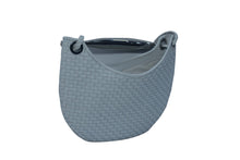 Load image into Gallery viewer, WOVEN BAG WITH METAL FISH HANDLE