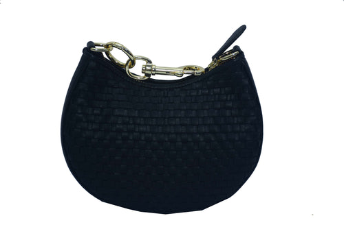 WOVEN ROUND MINI HANDHELD