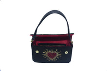 Load image into Gallery viewer, HEARTS BEADED SHOULDER BAG