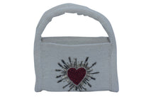 Load image into Gallery viewer, HEARTS BEADED BARREL BAG