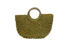 Load image into Gallery viewer, METALLIC WOVEN BASKET