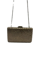 Load image into Gallery viewer, STUDDED BOX CLUTCH IN LEATHER