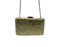 Load image into Gallery viewer, STUDDED BOX CLUTCH IN LEATHER