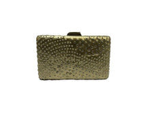 Load image into Gallery viewer, STUDDED BOX CLUTCH IN LEATHER