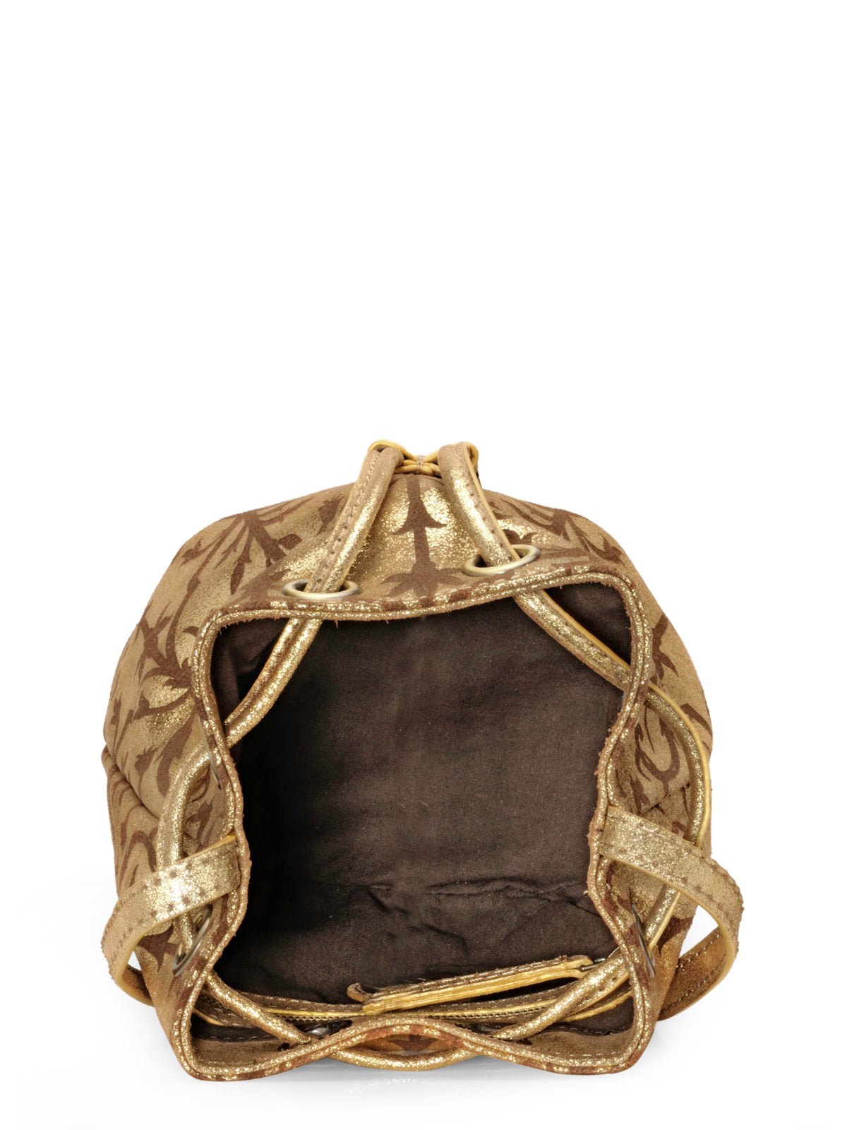 Glitter Cinch Cross-body Bag With Laser Etching – Jasbir Gill