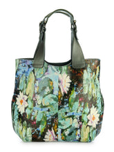 Load image into Gallery viewer, Floral Printed Leather Shopper