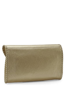 Envelope Clutch In Genuine Leather