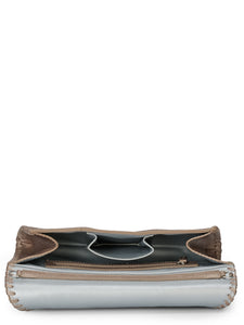 Envelope Clutch In Genuine Leather