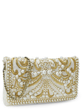 Load image into Gallery viewer, Pearl Embellished Clutch