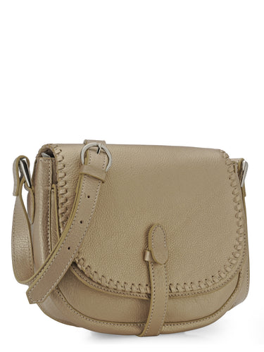 Saddle Cross Body With Whip-stitch