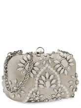 Load image into Gallery viewer, Stone Embellished Box Clutch
