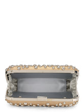 Load image into Gallery viewer, Riveted Box Clutch In Genuine Leather