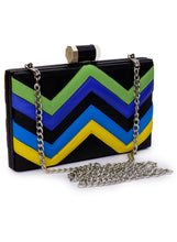 Load image into Gallery viewer, Chevron Reversible Box Clutch
