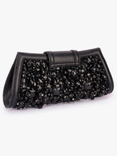 Load image into Gallery viewer, Stone &amp; Bead Encrusted Clutch