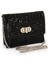 Load image into Gallery viewer, Sequinned Cross body In Genuine Leather