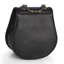 Load image into Gallery viewer, Leather Cross-weave, Metal Embellished Crossbody