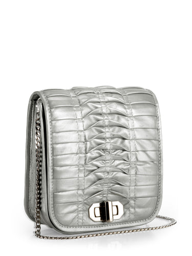 Twisted Pleated Weave Cross-body