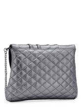 Load image into Gallery viewer, Quilted Clutch In Genuine Leather