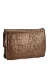 Load image into Gallery viewer, Croco Emboss Clutch In Genuine Leather