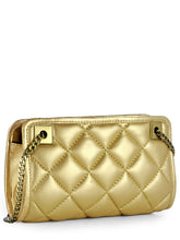 Load image into Gallery viewer, Quilted Leather Clutch