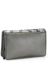 Load image into Gallery viewer, Pleated Clutch In Genuine Leather