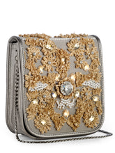 Load image into Gallery viewer, Raffia Embroidered Cross Body Bag