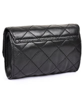 Load image into Gallery viewer, Quilted Leather Clutch