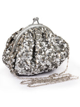 Load image into Gallery viewer, Sequinned Frame Purse