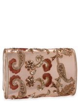 Load image into Gallery viewer, Embellished Mesh clutch